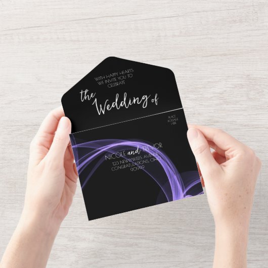 Erstellen Sie Ihre eigene benutzerdefinierte Rauch All In One Einladung (Eröffnung)