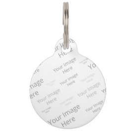 Erstellen Sie Ihre eigene benutzerdefinierte Round Haustiermarke