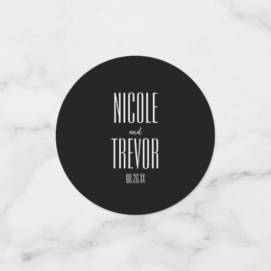 Erstellen Sie Ihre eigene - Benutzerdefinierte sch Konfetti (Klein Vorderseite)