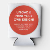 Erstellen Sie Ihre eigene benutzerdefinierte Stand Dosenkühler (Vorderseite)