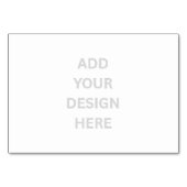 Erstellen Sie Ihre eigene, benutzerdefinierte Tabe Tischnummer (Vorderseite)