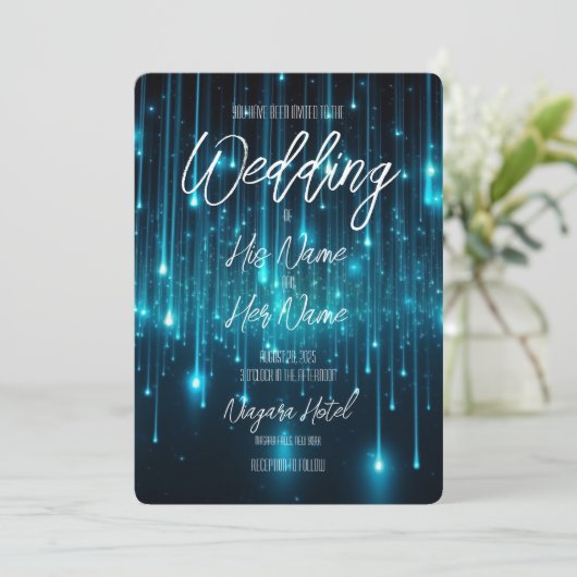 Erstellen Sie Ihre eigene, benutzerdefinierte Text Einladung (Stehend Vorderseite)