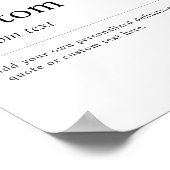 Erstellen Sie Ihre eigene benutzerdefinierte Wörte Poster (Ecke)