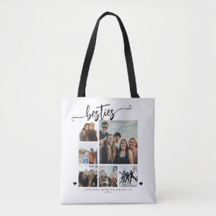 Erstellen Sie Ihre eigene beste Freunde-Fotocollag Tasche