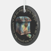 Erstellen Sie Ihre eigene Beste Wasserfarbe Ornament Aus Glas (Vorderseite links)