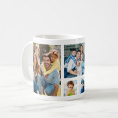 Erstellen Sie Ihre eigene Bildercollage mit 5 Foto Kaffeetasse (Vorderseite Links)