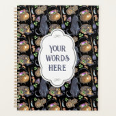 Erstellen Sie Ihre eigene Black Cat Tarot Magie Planer (Vorderseite)