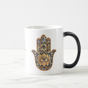 Erstellen Sie Ihre eigene Black & Gold Wasserfarbe Verwandlungstasse