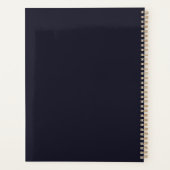 Erstellen Sie Ihre eigene blaue und goldene Himmel Planer (Rückseite)