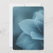 Erstellen Sie Ihre eigene Blue Dream Blume Einladung (Rückseite)