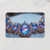 Erstellen Sie Ihre eigene Blue Opal-Kette Visitenkarte (Vorderseite)