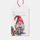 Erstellen Sie Ihre eigene Blue Presence Gnome Geschenkanhänger (Vorderseite)