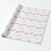 Erstellen Sie Ihre eigene Blumenborder Geschenkpapier (Ungerollt)