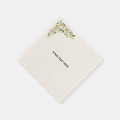 Erstellen Sie Ihre eigene Blumenborder Serviette (Ecke)