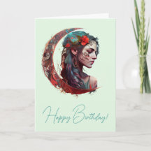 Erstellen Sie Ihre eigene Boho Crescent Moon Godde