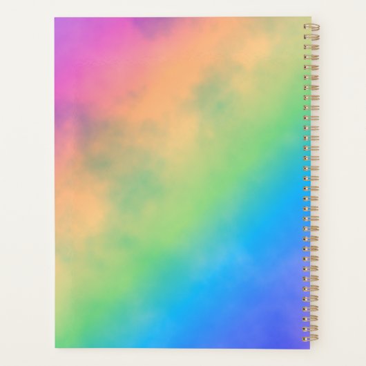 Erstellen Sie Ihre eigene Boho Magic Moon-Silhouet Planer (Rückseite)