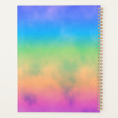 Erstellen Sie Ihre eigene Boho Mandala Moon Silhou Planer (Rückseite)