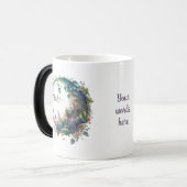 Erstellen Sie Ihre eigene Boho Wildblume Ivy Moon Verwandlungstasse (Vorderseite Links)