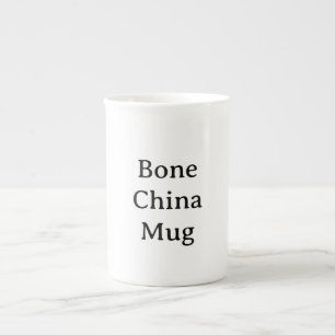 Erstellen Sie Ihre eigene Bone-China-Tasse Porzellantasse