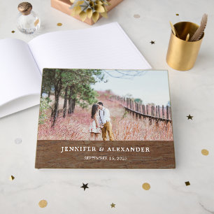 Erstellen Sie Ihre eigene Braut- und Bräutigam-Fot Gästebuch