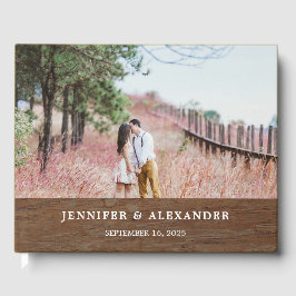 Erstellen Sie Ihre eigene Braut- und Bräutigam-Fot Gästebuch