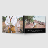 Erstellen Sie Ihre eigene Braut- und Bräutigam-Fot Gästebuch (Voll)