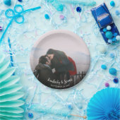 Erstellen Sie Ihre eigene Braut- und Bräutigam-Fot Pappteller (Party)