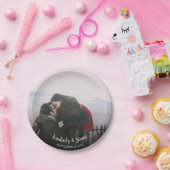 Erstellen Sie Ihre eigene Braut- und Bräutigam-Fot Pappteller (Party)