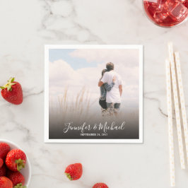 Erstellen Sie Ihre eigene Braut- und Bräutigam-Hoc Serviette