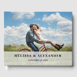 Erstellen Sie Ihre eigene Brautbräutigam Foto Hoch Gästebuch