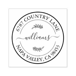 Erstellen Sie Ihre eigene Briefmarke aus Adresskau Gummistempel