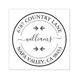 Erstellen Sie Ihre eigene Briefmarke aus Adresskau Gummistempel