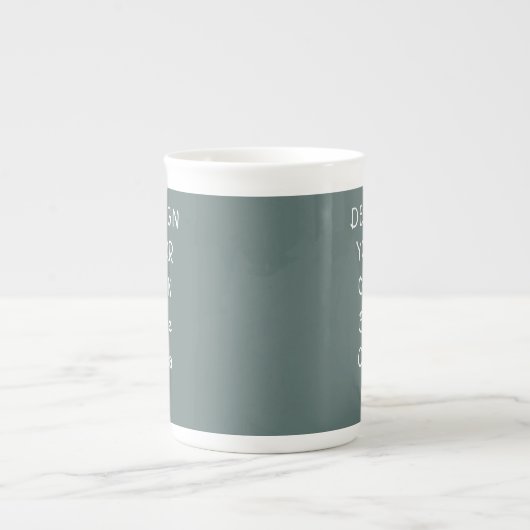 Erstellen Sie Ihre eigene China Tasse Gray C13 Mis (Vorderseite)