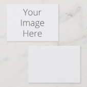 Erstellen Sie Ihre eigene Chubby-Visitenkarte Visitenkarte (Vorne/Hinten)