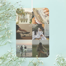 Erstellen Sie Ihre eigene Collage Manifestation Autolufterfrischer