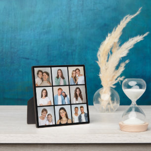 Erstellen Sie Ihre eigene Collage mit 9 Fotos Fotoplatte