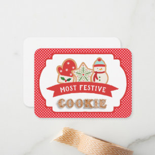Erstellen Sie Ihre eigene Cookie-Auszeichnung Mitteilungskarte