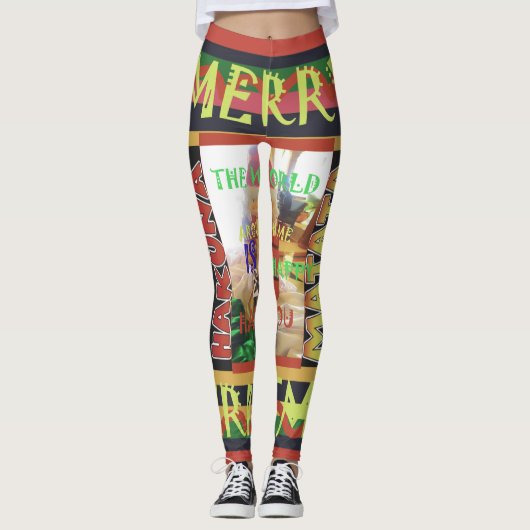 Erstellen Sie Ihre eigene Coole Hakuna Matata Froh Leggings