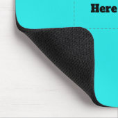 Erstellen Sie Ihre eigene Cyan Mousepad (Ecke)