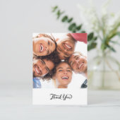 Erstellen Sie Ihre eigene Dankeschön-Karte Postkarte (Stehend Vorderseite)