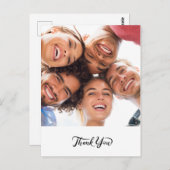 Erstellen Sie Ihre eigene Dankeschön-Karte Postkarte (Vorne/Hinten)