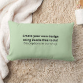 Erstellen Sie Ihre eigene Design-DIY personalisier Lendenkissen (Decke)