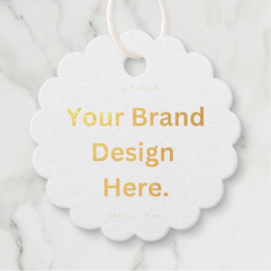 Erstellen Sie Ihre eigene Design- und Druckformel- Geschenkanhänger (Vorderseite)