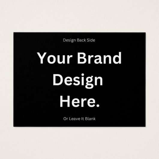 Erstellen Sie Ihre eigene Design- und Print-Visite (Vorderseite)