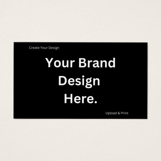 Erstellen Sie Ihre eigene Design- und Print-Visite (Vorderseite)