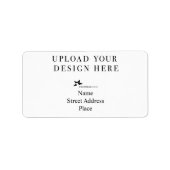 Erstellen Sie Ihre eigene Designadresse Adressaufkleber (Vorne)