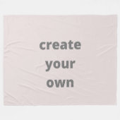 Erstellen Sie Ihre eigene Designfamilie niedlich Fleecedecke (Vorderseite (Horizontal))