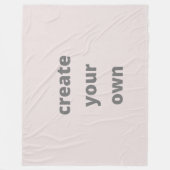 Erstellen Sie Ihre eigene Designfamilie niedlich Fleecedecke (Vorderseite)