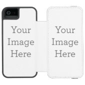 Weiß Incipio Watson™ iPhone SE + 5/5S Geldbeutelhülle, Unbedruckt Innere Hülle (Folio Geöffnet)