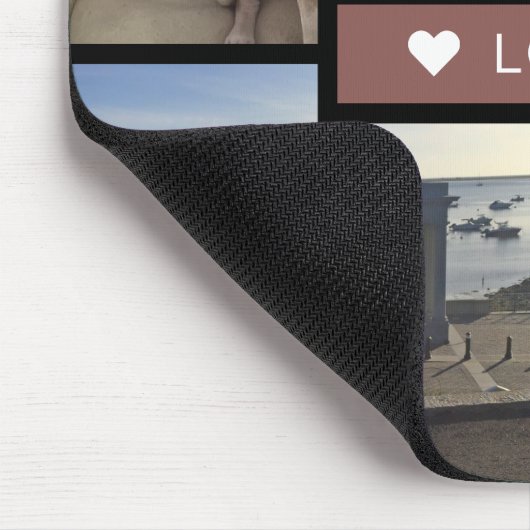 Erstellen Sie Ihre eigene Dog-FotoCollage Mousepad (Ecke)